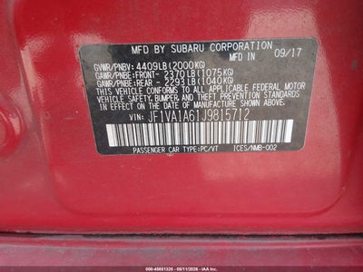 SUBARU WRX