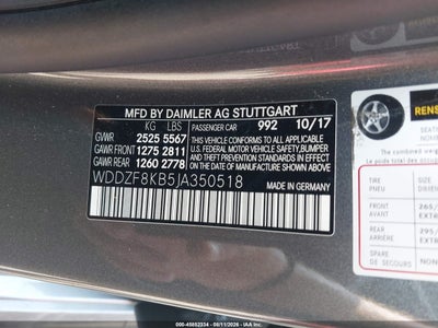 MERCEDES-BENZ AMG E 63