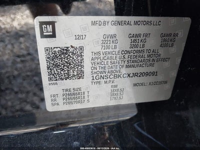 CHEVROLET TAHOE