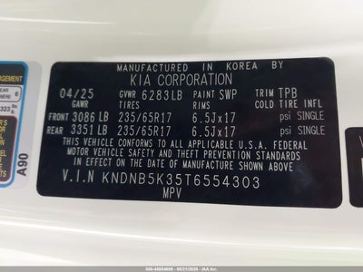 KIA CARNIVAL MPV