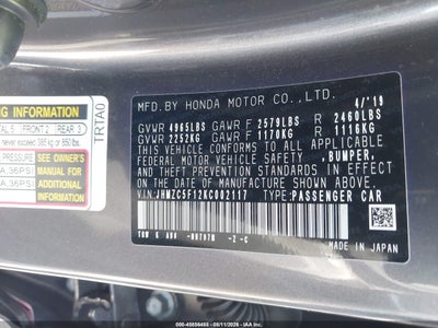 HONDA CLARITY PLUG-IN HYBRID