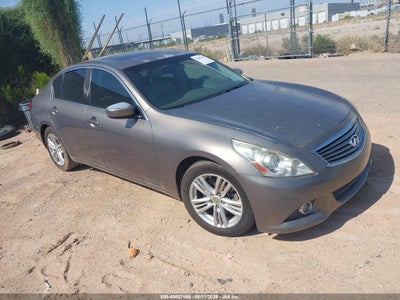 2012 Infiniti G37