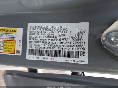 HONDA CIVIC HYBRID