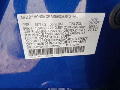 ACURA MDX