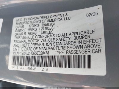 HONDA CIVIC SEDAN