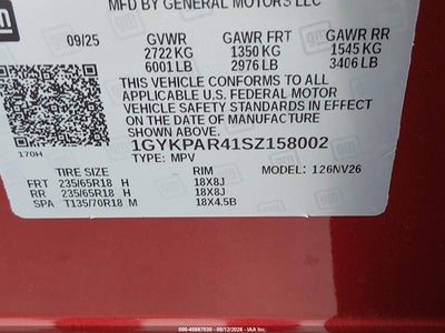 CADILLAC XT6