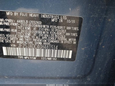 SUBARU FORESTER