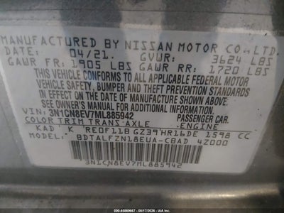 NISSAN VERSA