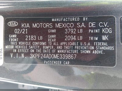KIA FORTE