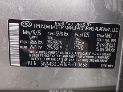 HYUNDAI SANTA FE HYBRID