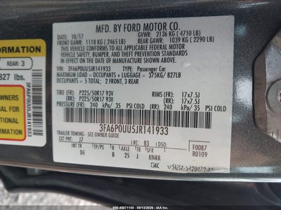 FORD FUSION HYBRID