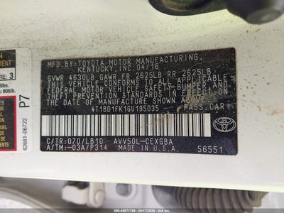 TOYOTA CAMRY HYBRID