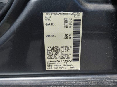 NISSAN ALTIMA