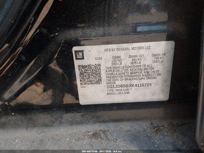 CHEVROLET SONIC