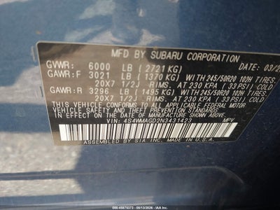 SUBARU ASCENT