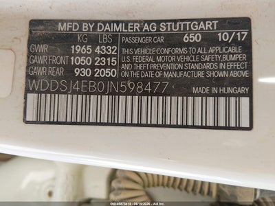 MERCEDES-BENZ CLA 250