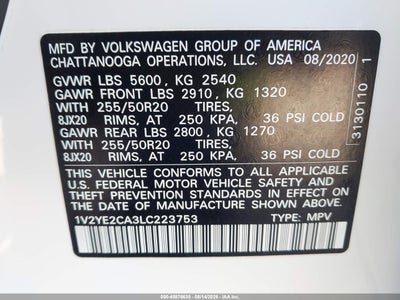 VOLKSWAGEN ATLAS CROSS SPORT