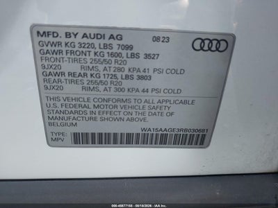 AUDI Q8 E-TRON
