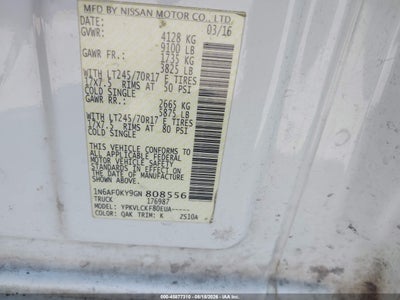 NISSAN NV CARGO NV2500 HD