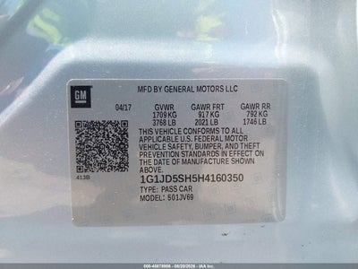 CHEVROLET SONIC