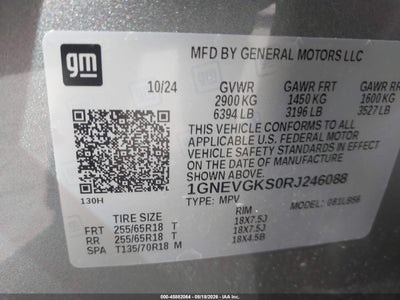 CHEVROLET TRAVERSE