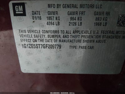 CHEVROLET MALIBU