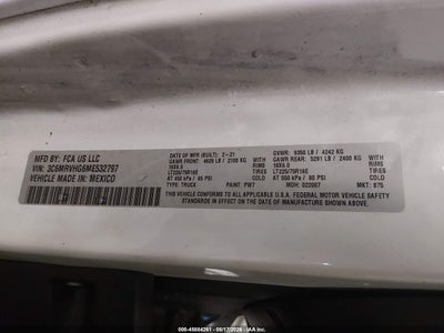 RAM PROMASTER 3500