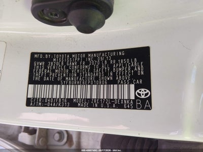 2014 TOYOTA COROLLA 9