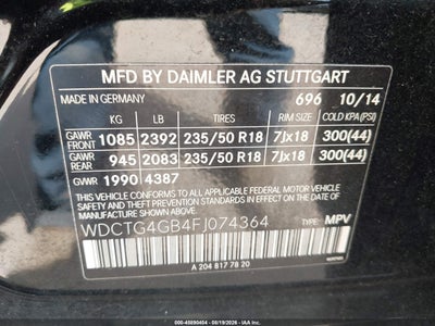 MERCEDES-BENZ GLA 250