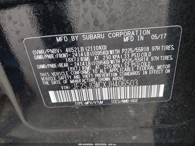SUBARU FORESTER