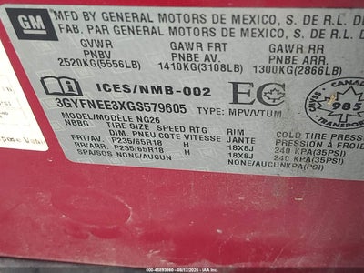 CADILLAC SRX