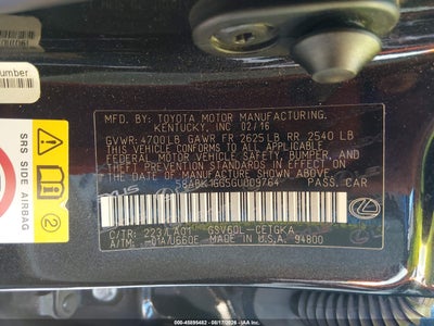 LEXUS ES 350