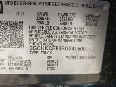 CHEVROLET SILVERADO 1500