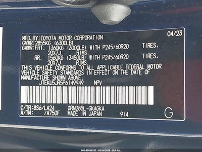 2023 TOYOTA 4RUNNER 9