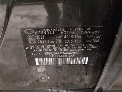 HYUNDAI SONATA HYBRID