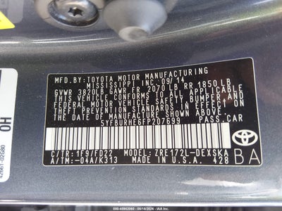 TOYOTA COROLLA