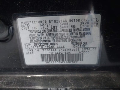 2015 NISSAN VERSA NOTE 9