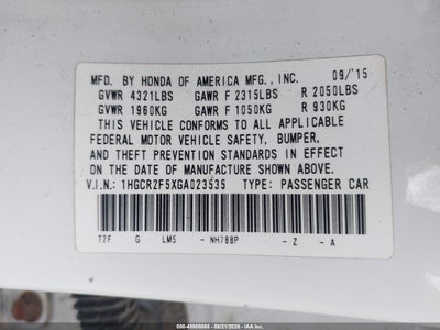 HONDA ACCORD