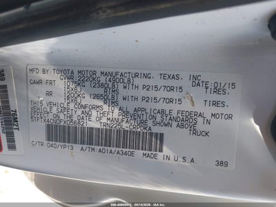 TOYOTA TACOMA