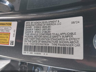 HONDA ACCORD HYBRID