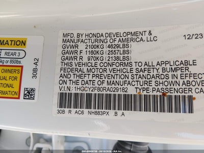 HONDA ACCORD HYBRID