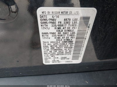 NISSAN ROGUE