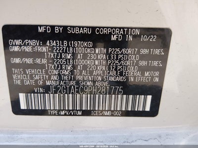 SUBARU CROSSTREK
