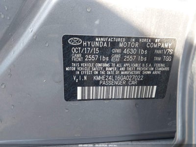 HYUNDAI SONATA HYBRID