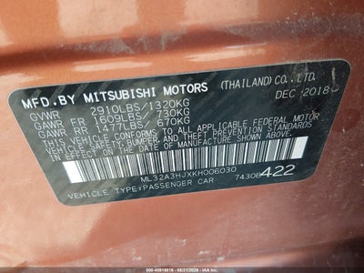 MITSUBISHI MIRAGE