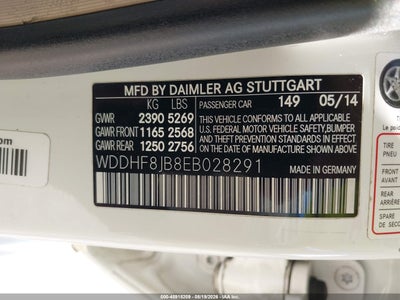 2014 MERCEDES-BENZ E 350 9
