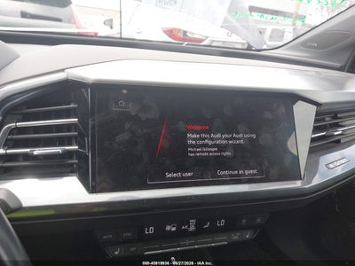 AUDI Q4 SPORTBACK E-TRON