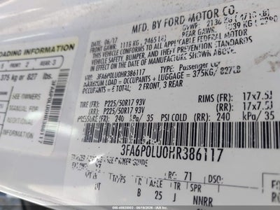 FORD FUSION HYBRID