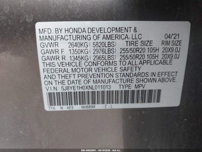 ACURA MDX