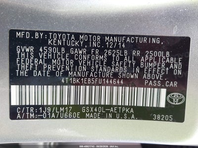 TOYOTA AVALON